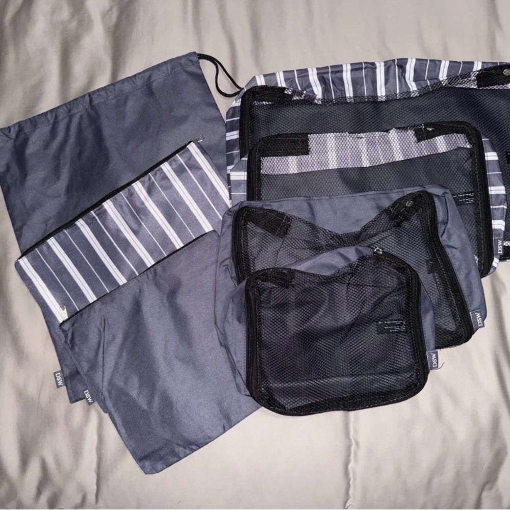 DSW Travel Packing Cubes 7 PCs Travel Luggage Organizers